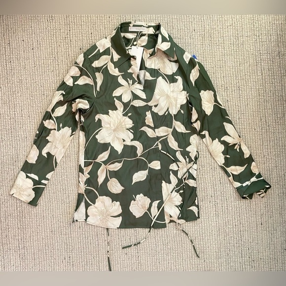 Mango Satin Blouse NWT - Picture 6 of 10